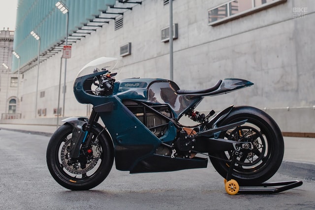 cafe racer hasil kolaborasi zero motorcycles dan deus ex machina jadi motor listrik paling macho bro!